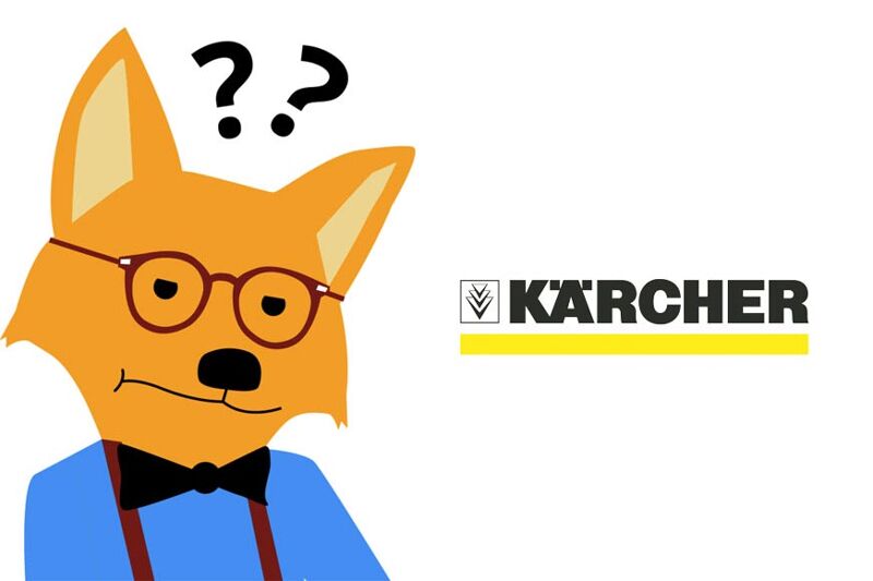 Kärcher Fenstersauger Logo